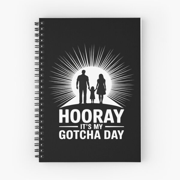 Item preview, Adoptive Mom Dad Adoption Parents, Hooray It’s My Gotcha Day designed and sold by August4Laughs25.