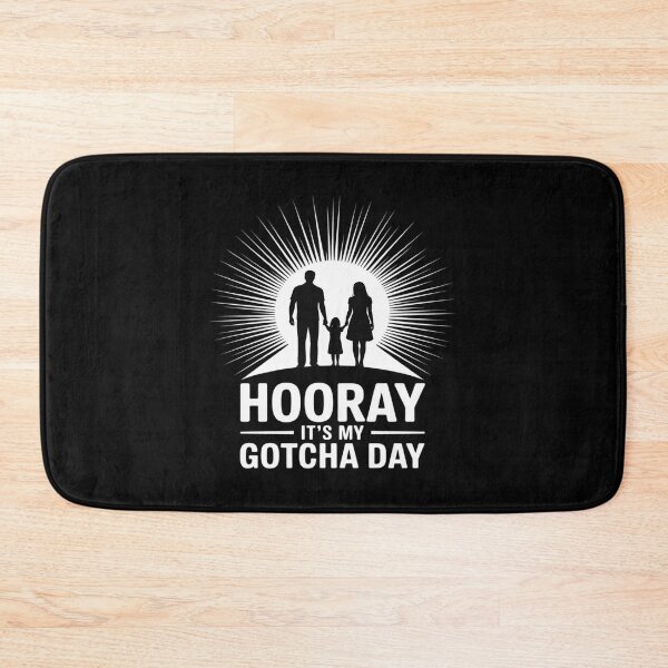 Item preview, Adoptive Mom Dad Adoption Parents, Hooray It’s My Gotcha Day designed and sold by August4Laughs25.