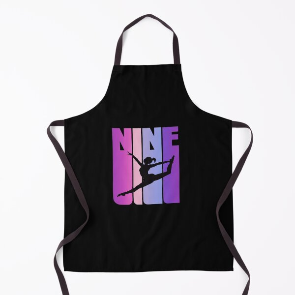 Item preview, Girls Gymnastics 9 9th Ninth Birthday designed and sold by AmparoBoyle.