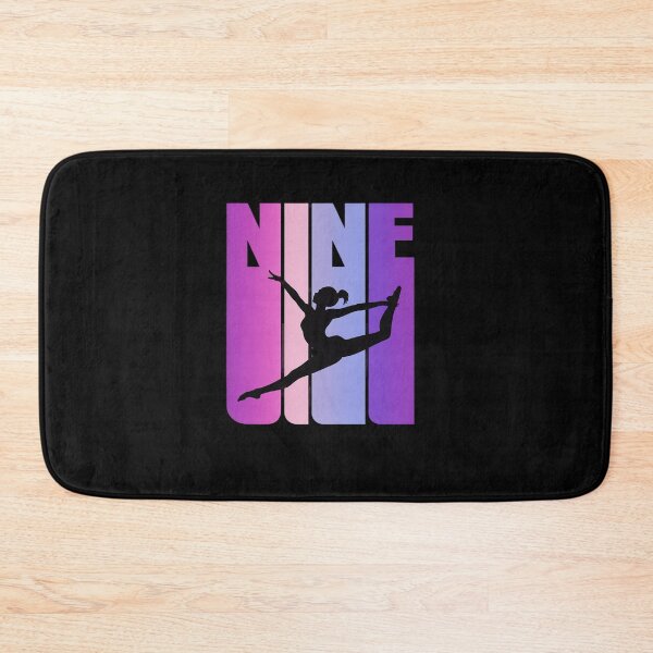 Item preview, Girls Gymnastics 9 9th Ninth Birthday designed and sold by AmparoBoyle.