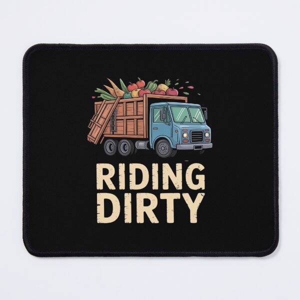 Item preview, Adult Riding Dirty Garbage Truck designed and sold by August4Laughs25.
