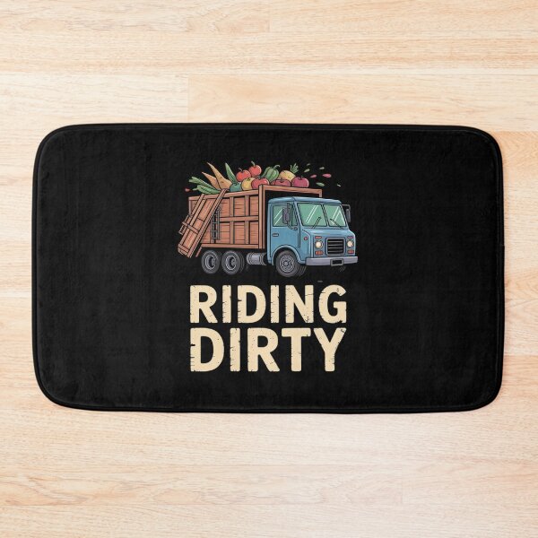 Item preview, Adult Riding Dirty Garbage Truck designed and sold by August4Laughs25.