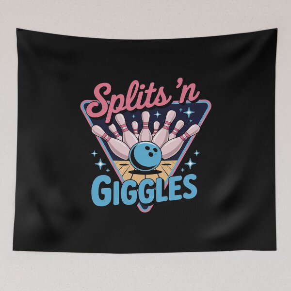 Item preview, Adult Splits 'n Giggles Bowling-Funny Bowler Mom Dad designed and sold by August4Laughs25.