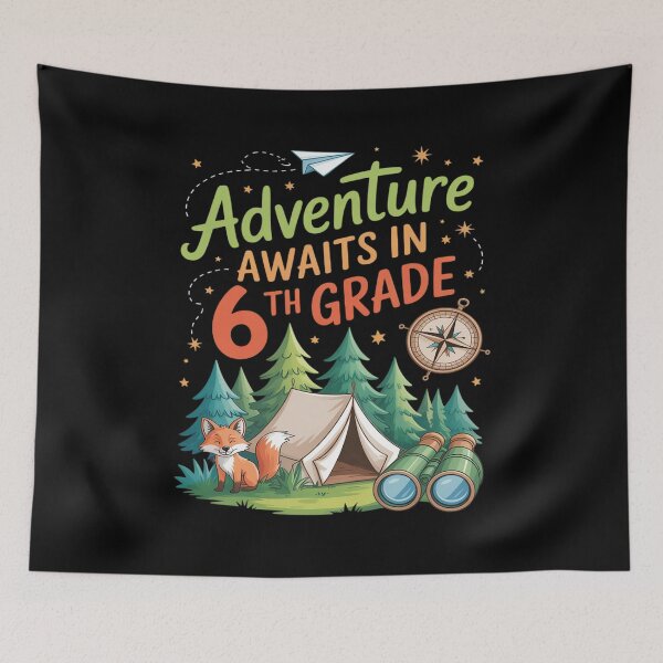Item preview, Adventure Awaits in 6th Grade designed and sold by August4Laughs25.