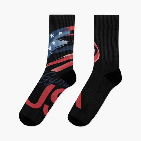 Item preview, Girl Tumbling Gymnast Gymnastics USA American Flag designed and sold by RansomFlatley.