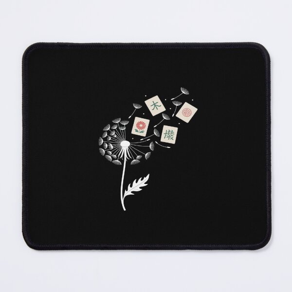 Item preview, game tiles dandelion girl chinese board game tiles mah-jongg designed and sold by FranzFriesen.