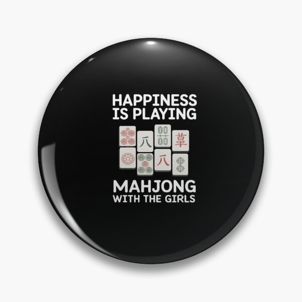 Artikelvorschau, Lustiges Mahjong Cooles Glück ist, Mahjong für Mädchen zu spielen entworfen und verkauft von khorbiasieno.