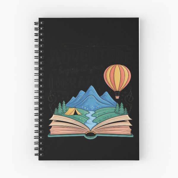 Item preview, Adventure Begins at Your Library Book Lover designed and sold by August4Laughs25.