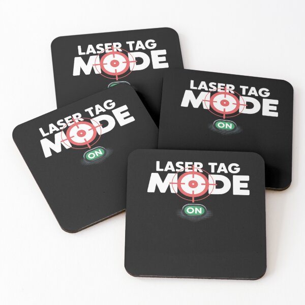 Item preview, Funny Laser Tag Mode On Shooting Game Birthday Party designed and sold by RansomFlatley.