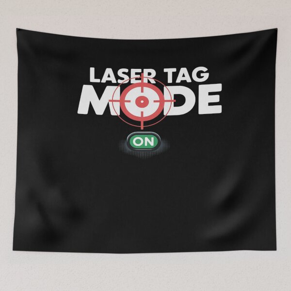 Item preview, Funny Laser Tag Mode On Shooting Game Birthday Party designed and sold by RansomFlatley.