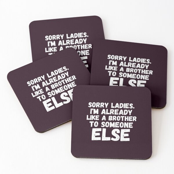 Item preview, Already like a brother funny saying humor joke (1) designed and sold by MisfitCulturer.