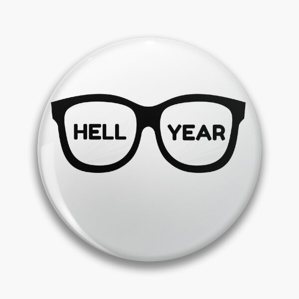 Item preview, HELL YEAH Glasses – Bold Confident Attitude Design designed and sold by wackyartwork.