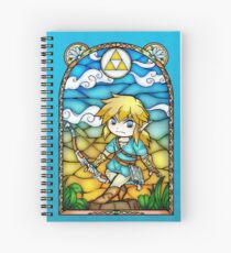 Breath of the Wild Stained Glass Spiral Notebook