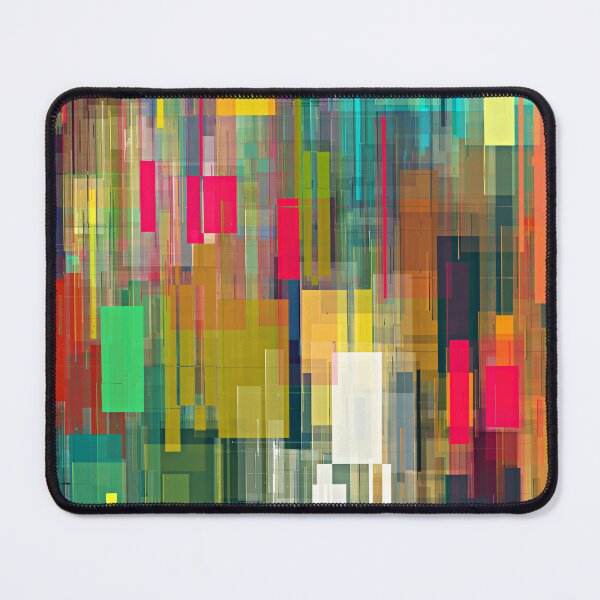 Item preview, Rectangled Motion Blur Green, Yellow, Red Abstract Designs  designed and sold by DEC02.
