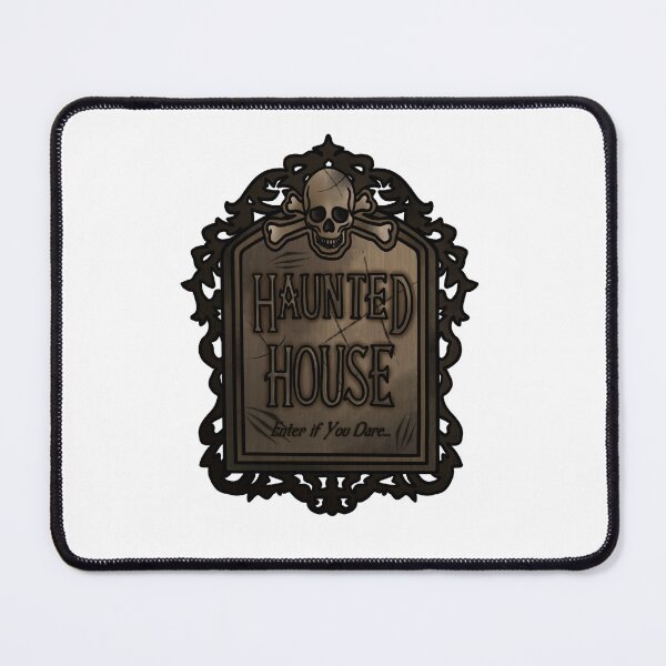 Item preview, Haunted House Sign designed and sold by honeybeepaper.