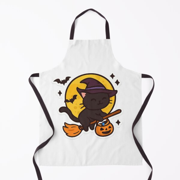 Item preview, Moonlight Witch Cat – Halloween designed and sold by TrendyDesign159.