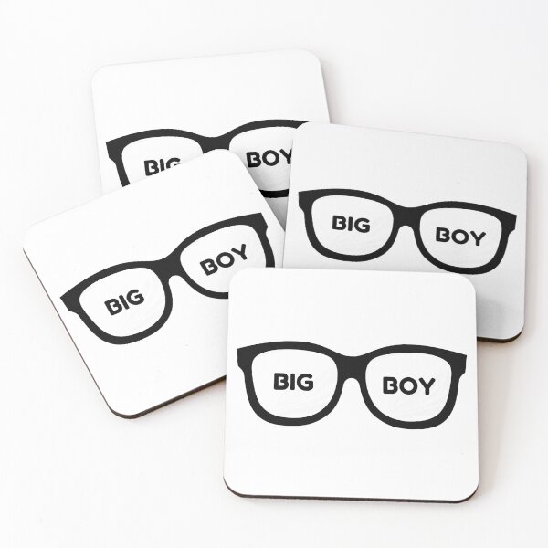 Item preview, BIG BOY Glasses – Funny Bold Confidence Design designed and sold by wackyartwork.