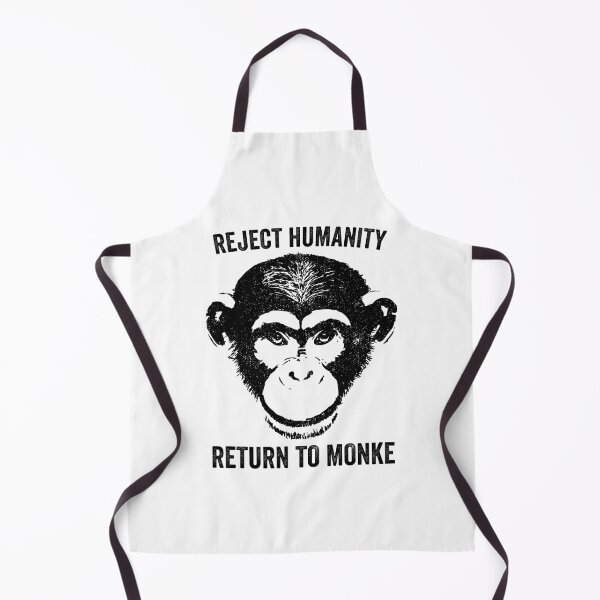Item preview, Reject Humanity Return To Monke designed and sold by harshanendian.