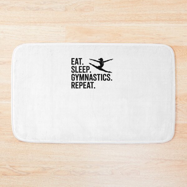 Item preview, Eat Sleep Gymnastics Repeat designed and sold by RayArmstrong.