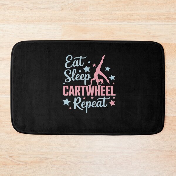 Item preview, Eat Sleep Cartwheel Repeat Gymnastics For Girls Acrobats designed and sold by HaileyRobel.