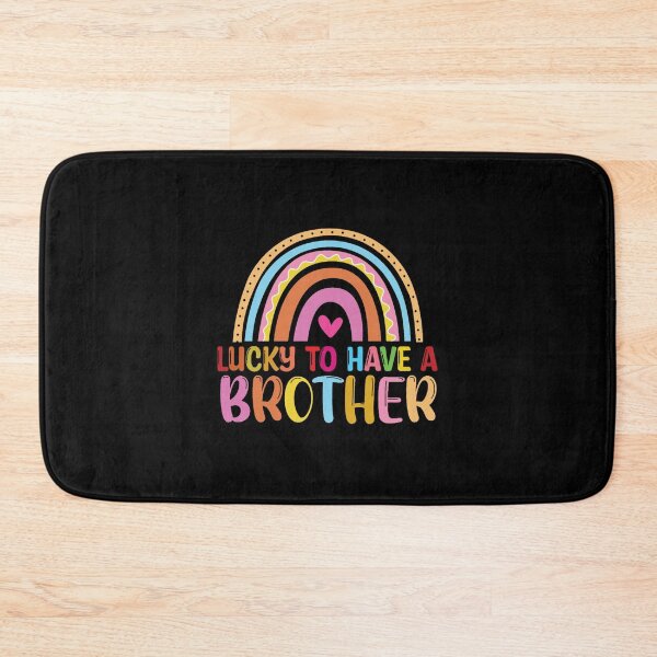 Item preview, lucky to have a brother rainbow funny brother gift Oversized  designed and sold by MisfitCulturer.