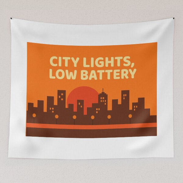 Item preview,  City Lights, Low Battery designed and sold by threeABinks.