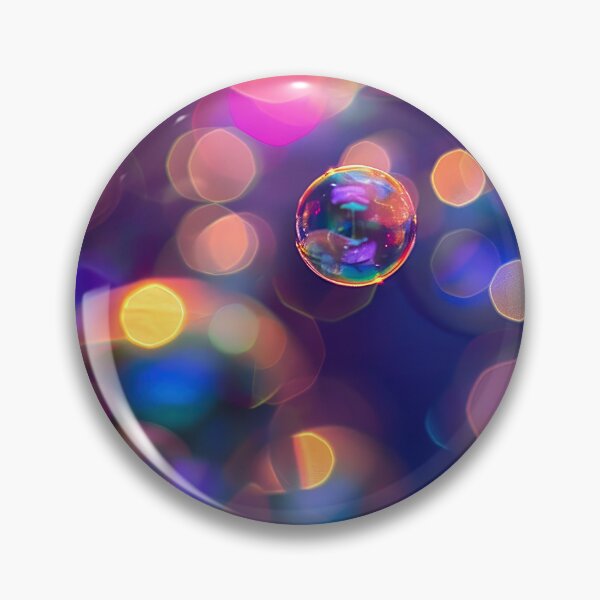 Item preview, Fantasy Magical Colorful Bubbles Floating In The Air designed and sold by DEC02.