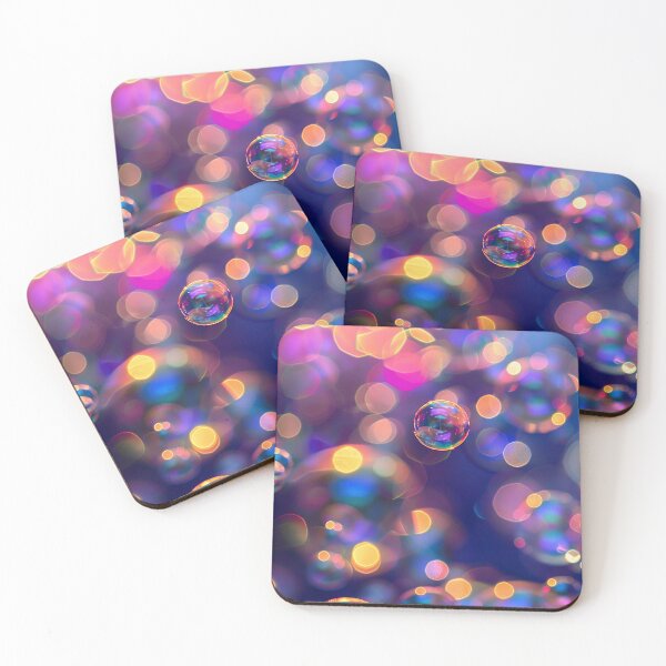 Item preview, Fantasy Magical Colorful Bubbles Floating In The Air designed and sold by DEC02.