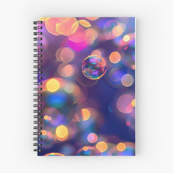 Item preview, Fantasy Magical Colorful Bubbles Floating In The Air designed and sold by DEC02.