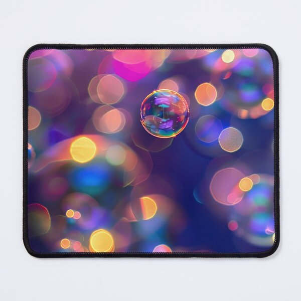 Item preview, Fantasy Magical Colorful Bubbles Floating In The Air designed and sold by DEC02.