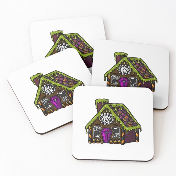 Item preview, Haunted Gingerbread House designed and sold by honeybeepaper.