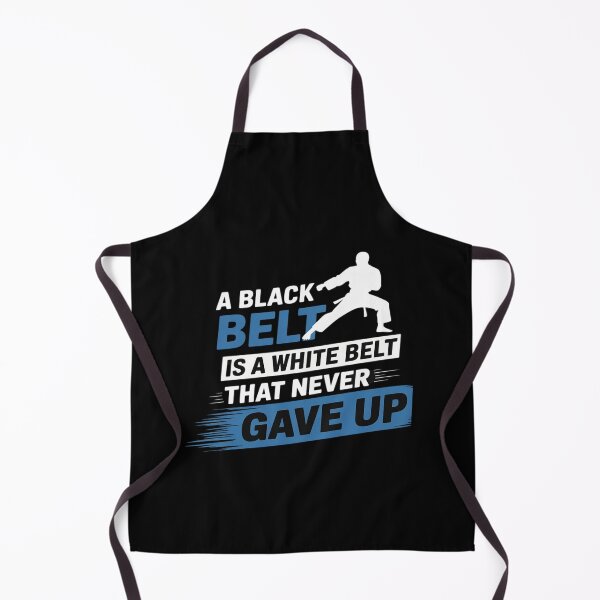 Item preview, Black Belt saying Karate Taekwondo Martial Arts designed and sold by FranzFriesen.