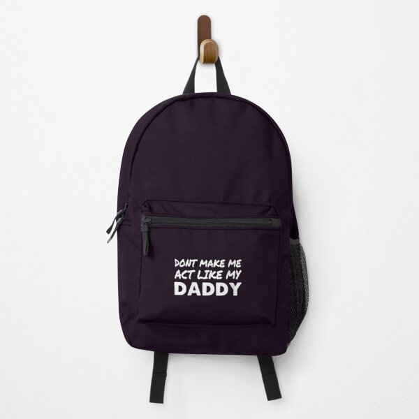Item preview, Womens Don_T Make Me Act Like My Daddy Funny Father_S Day V-Neck designed and sold by MisfitCulturer.