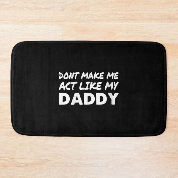 Item preview, Womens Don_T Make Me Act Like My Daddy Funny Father_S Day V-Neck designed and sold by MisfitCulturer.