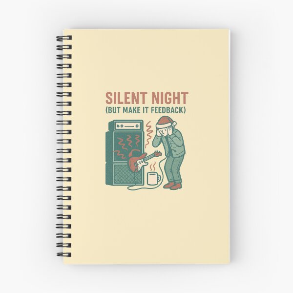 Item preview, Silent Night (But Make It Feedback) — Guitarist Holiday designed and sold by peaknerd.
