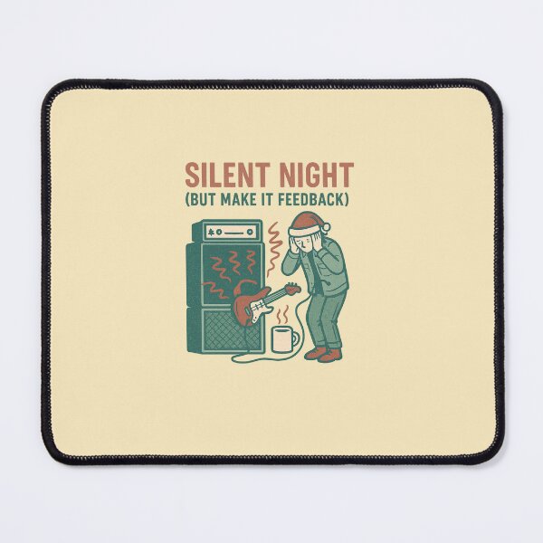 Item preview, Silent Night (But Make It Feedback) — Guitarist Holiday designed and sold by peaknerd.