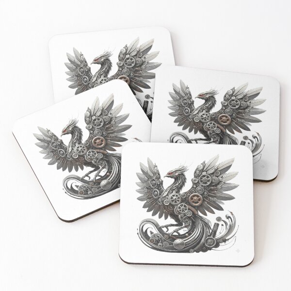 Item preview, Mechanical Phoenix: Engineering Artistry in Metal designed and sold by CelticSoulShop.