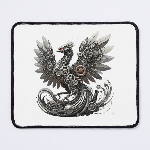 Item preview, Mechanical Phoenix: Engineering Artistry in Metal designed and sold by CelticSoulShop.