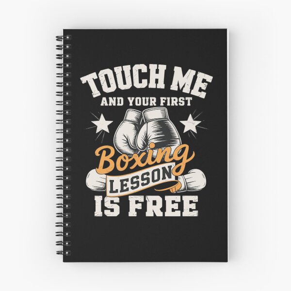 Item preview, Touch Me And Your First Boxing Lesson is Free - Gym Boxer designed and sold by FranzFriesen.