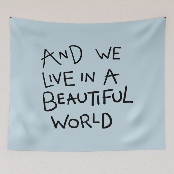 Item preview, Beautiful world   designed and sold by LauraBoyaut.