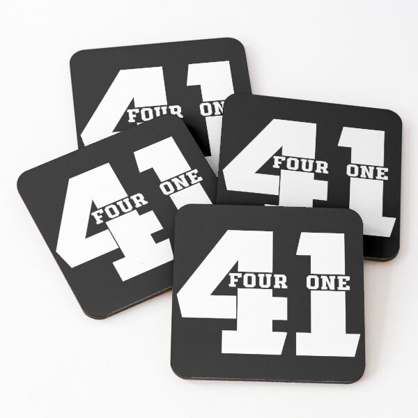Item preview, Four One 41 Trendy Aesthetic Number Design designed and sold by YourArt7.