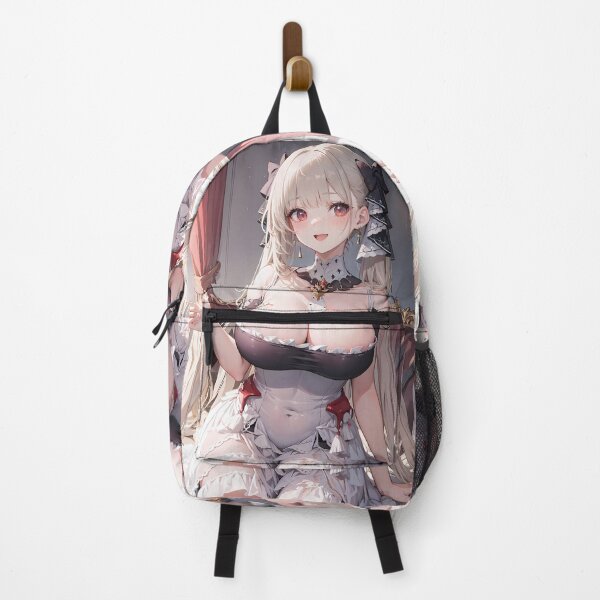 Item preview, Encantadora y formidable chica anime de Azur Lane en una habitación vintage designed and sold by Raslbazola.