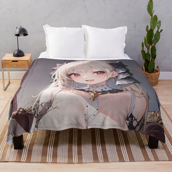 Item preview, Encantadora y formidable chica anime de Azur Lane en una habitación vintage designed and sold by Raslbazola.