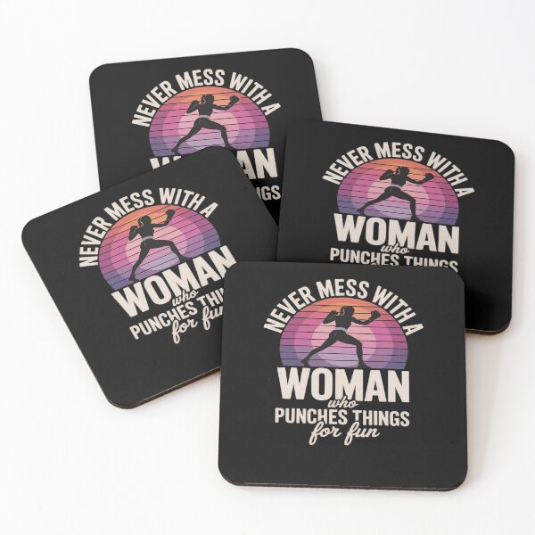 Item preview, Never mess with a Woman who punches Things designed and sold by RayArmstrong.