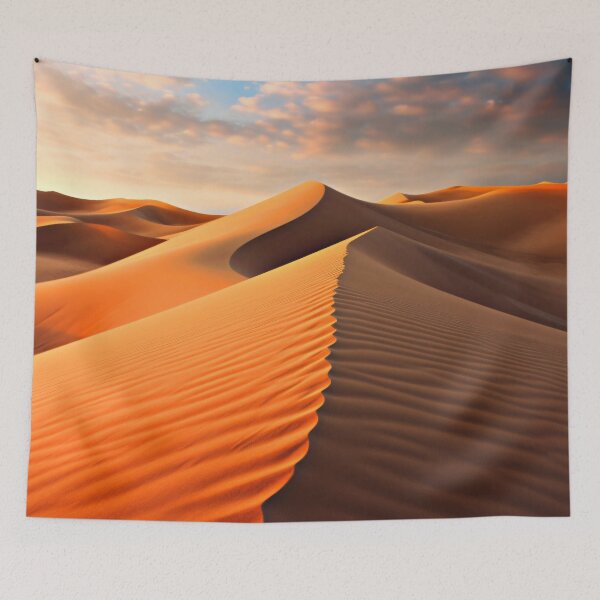 Item preview, Sunset Orange Fantasy Sand Dunes Exotic Digital Art designed and sold by DEC02.