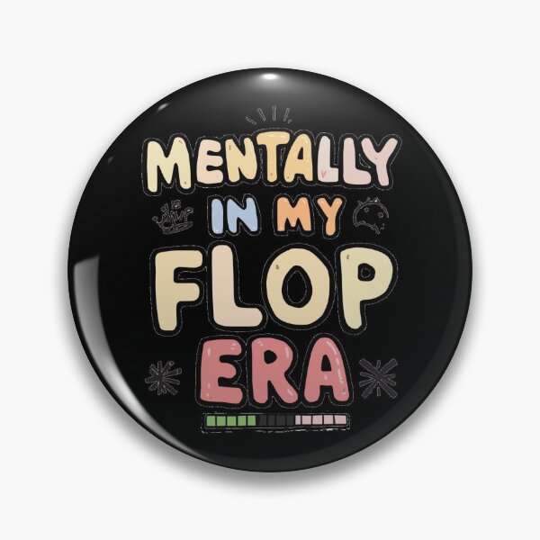 Item preview, Mentally In My Flop Era - Cute Doodle designed and sold by ConfuseLab Alt.