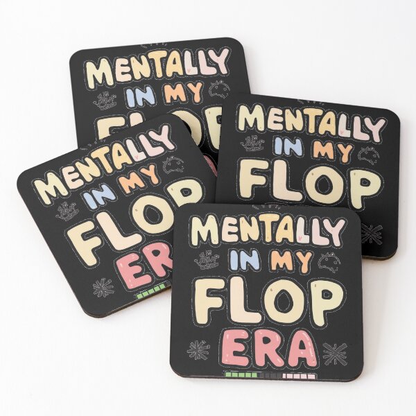 Item preview, Mentally In My Flop Era - Cute Doodle designed and sold by ConfuseLab Alt.