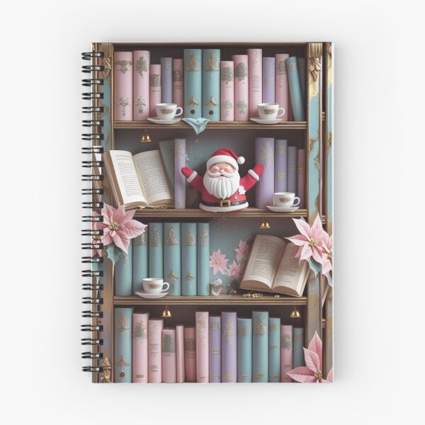 Item preview, Magical Christmas Bookshelf with Santa Charm  designed and sold by BriSher.