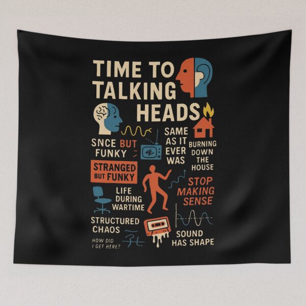 Item preview, Music - Talking Heads designed and sold by brycembeatiful.
