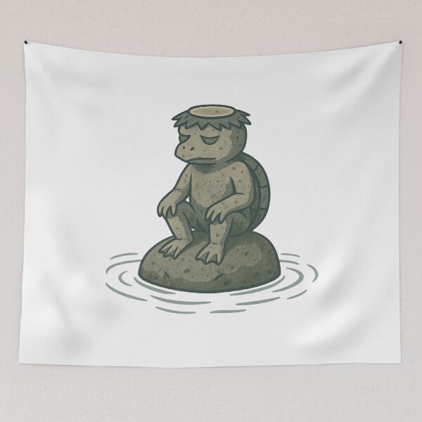 Item preview, Kappa — The River Watcher designed and sold by Lazy-Genius-Co.